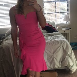 Pink Midi Dress